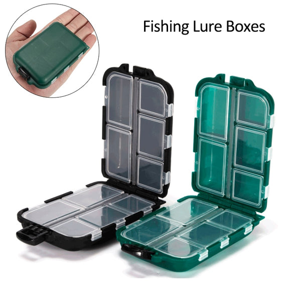 10 Compartment Compact Tackle Box