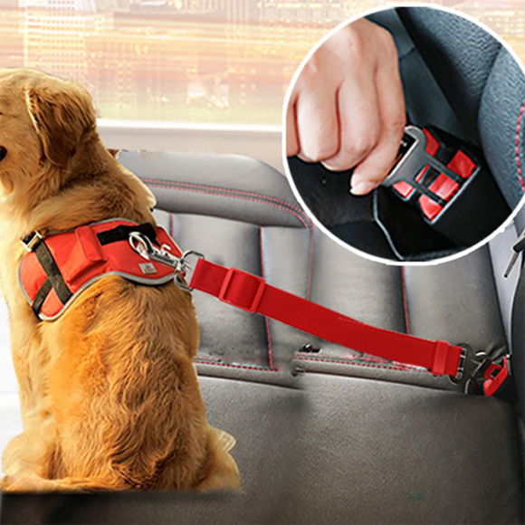 Adjustable Dog Seatbelt.